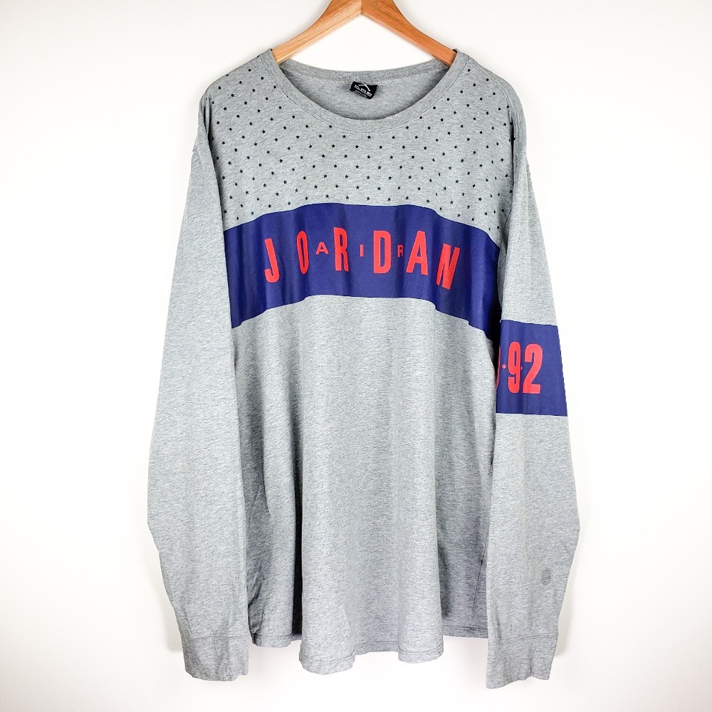 Jordan 1992 Stars and Logo Graphic Long Sweater